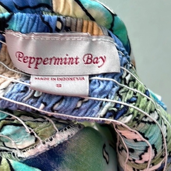 ⭐️Peppermint Bay,Hawaiian Breeze,Sheath Strap Dress,Elastic Back for Comfort, S - Picture 5 of 10